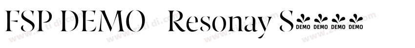 FSP DEMO   Resonay S字体转换